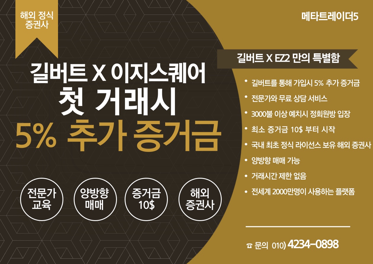 위캔나스닥에서 알려주는 이지스퀘어 gilvert promotion, 길버트 프로모션